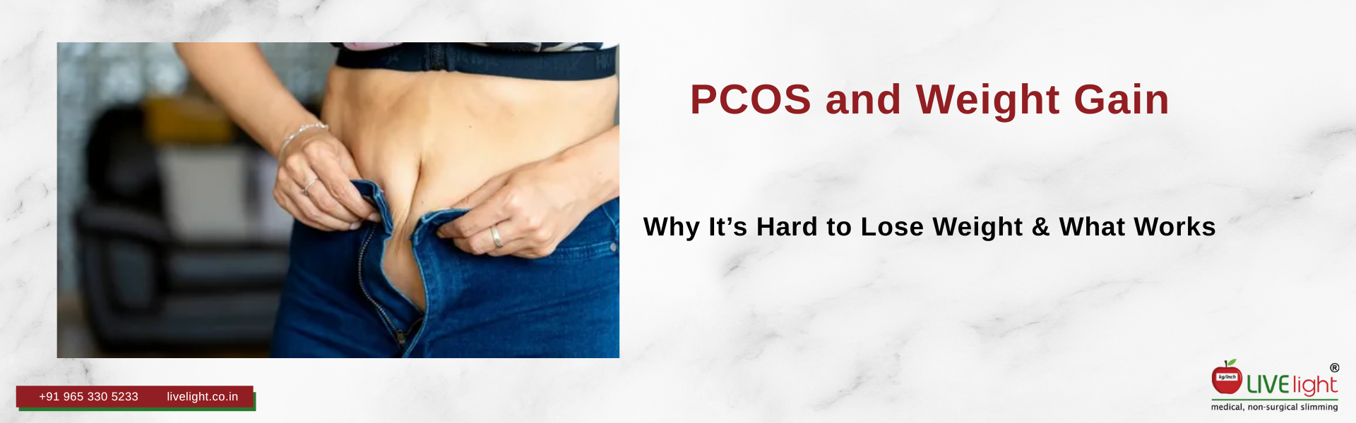 PCOS and Weight Gain: Why It’s Hard to Lose Weight & What Works