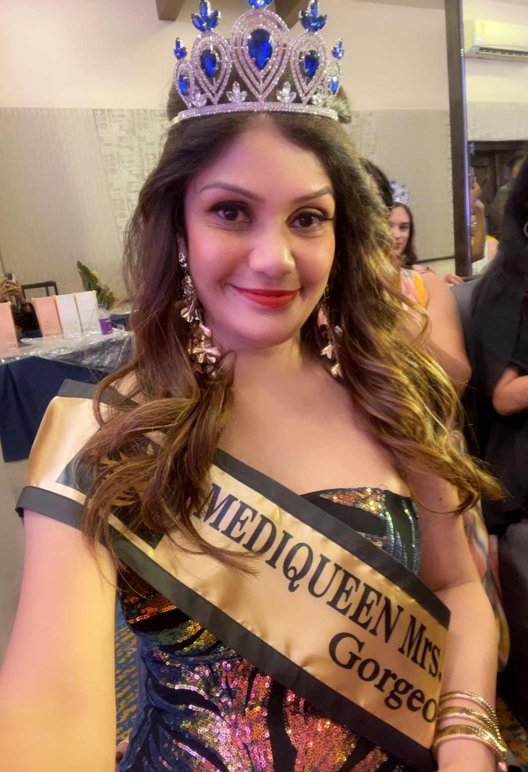 Dr Swati pradhan was winner of Mediqueen Mrs. Maharashtra Beauty Pageant - 2023, Held In Pune