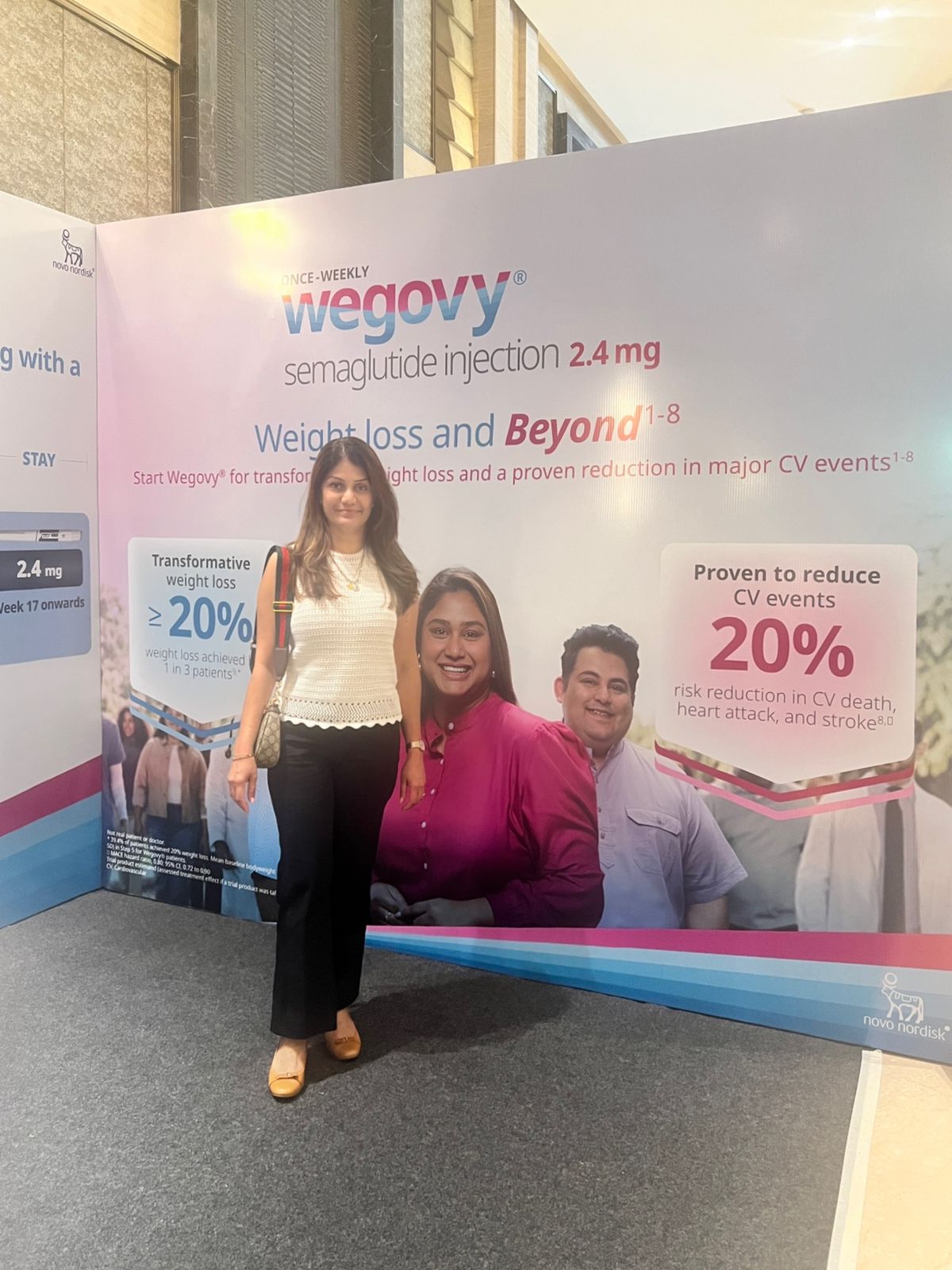 Dr Swati pradhan was participated in Wegovy launch in India